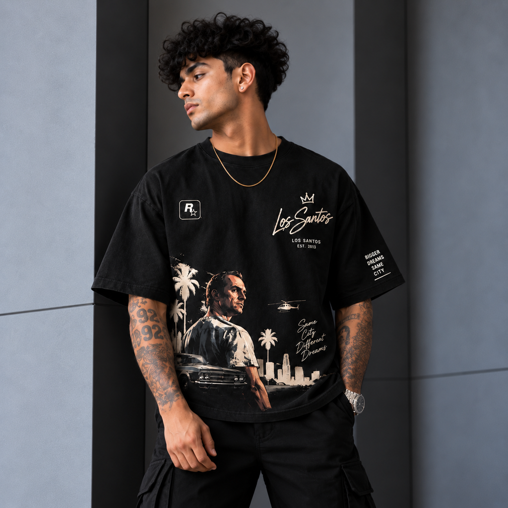 Los Santos Street Legacy Oversized T-Shirt