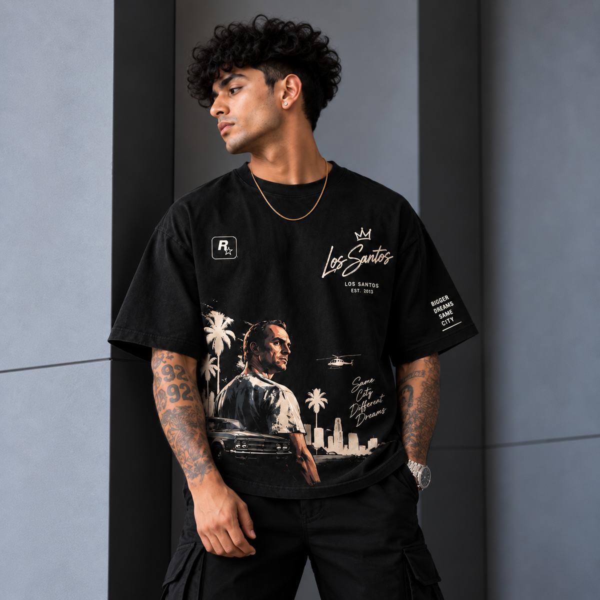 Los Santos Street Legacy Oversized T-Shirt