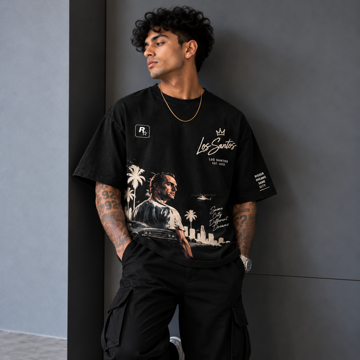 Los Santos Street Legacy Oversized T-Shirt