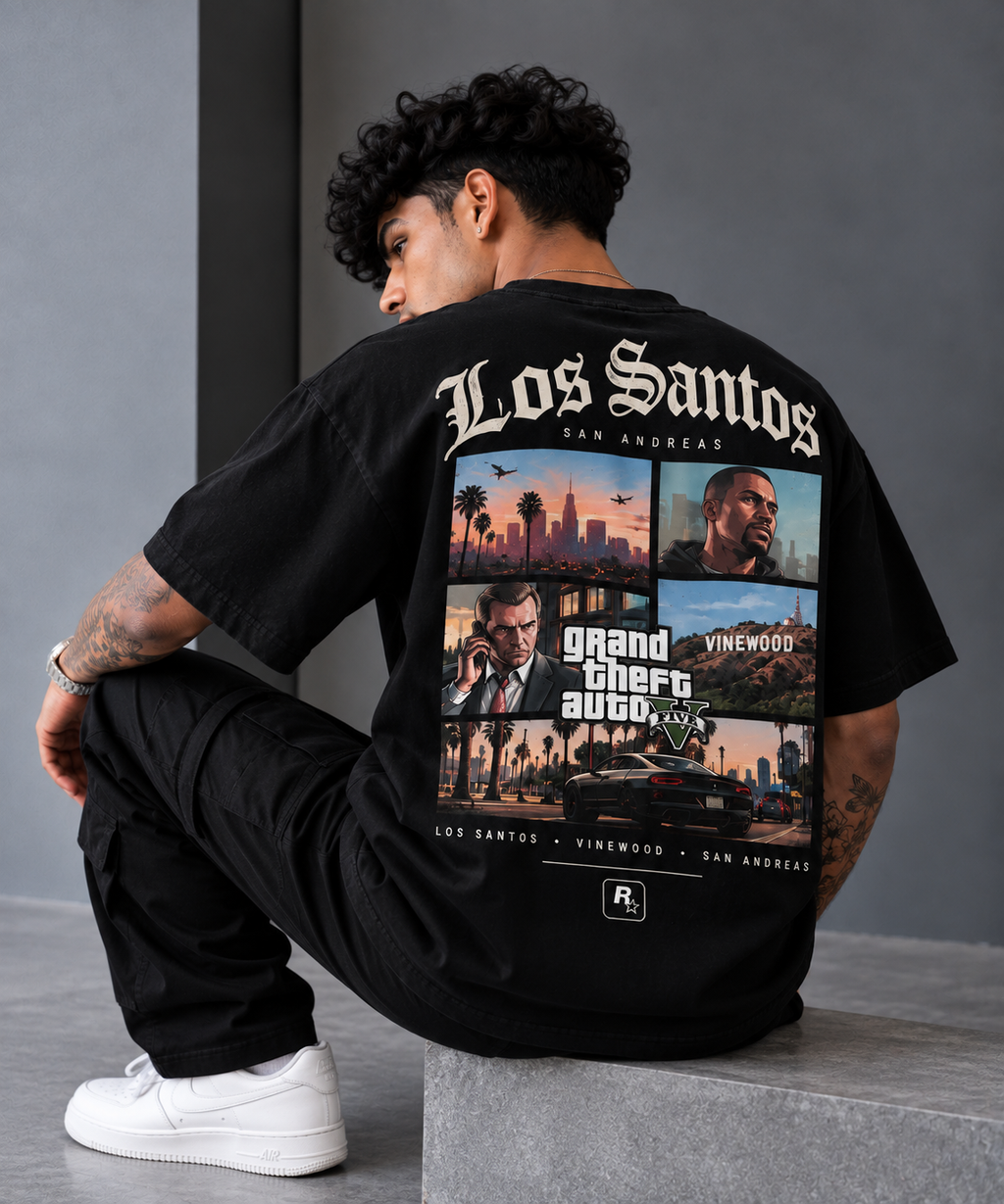 Los Santos Street Legacy Oversized T-Shirt