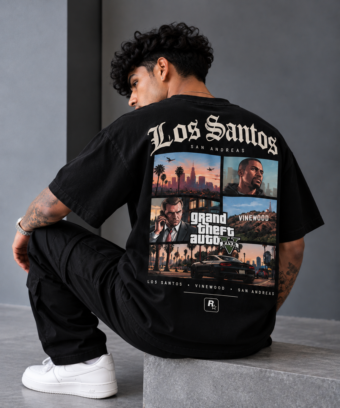 Los Santos Street Legacy Oversized T-Shirt