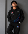 BMW Shadow Apex Motorsport Inspired Black Oversized Hoodie