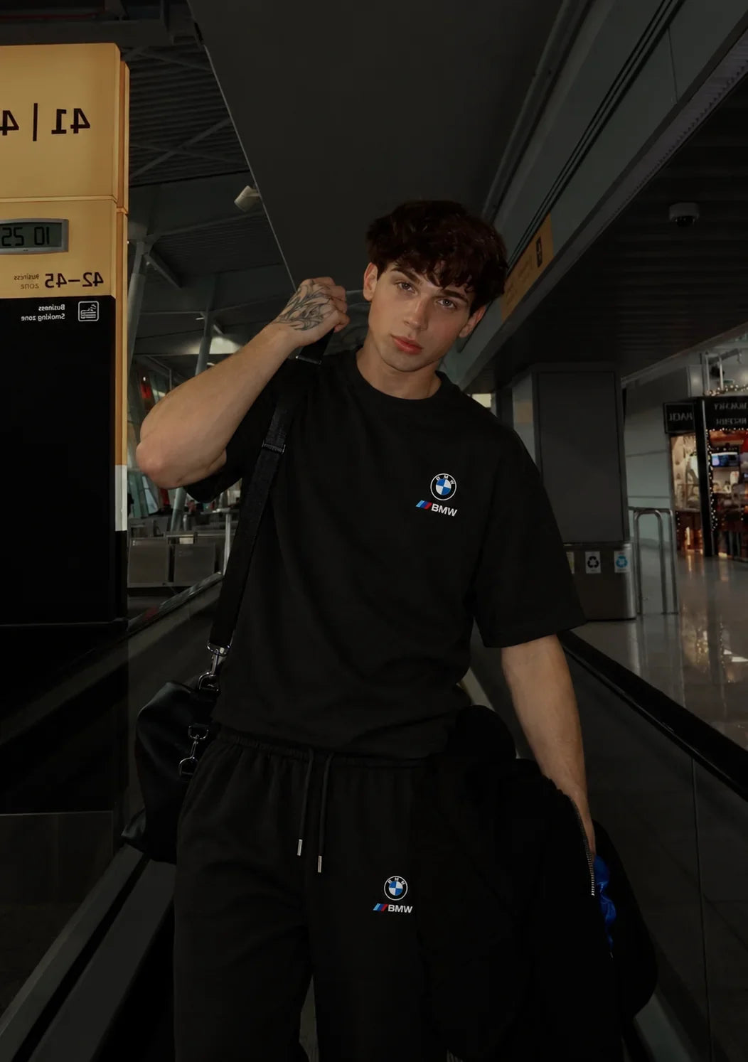 BMW Motorsport Black Streetwear Set
