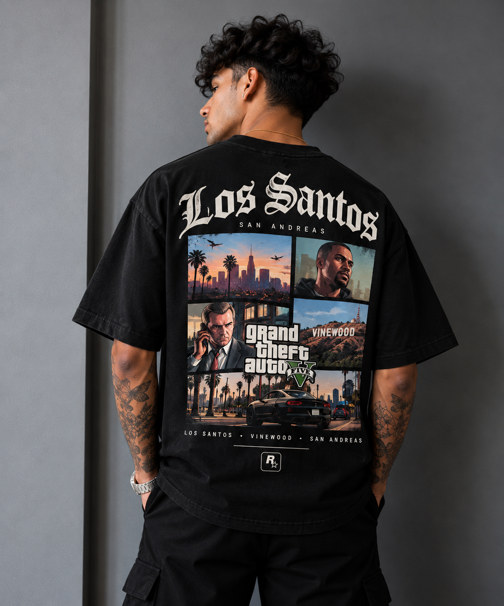 Los Santos Street Legacy Oversized T-Shirt