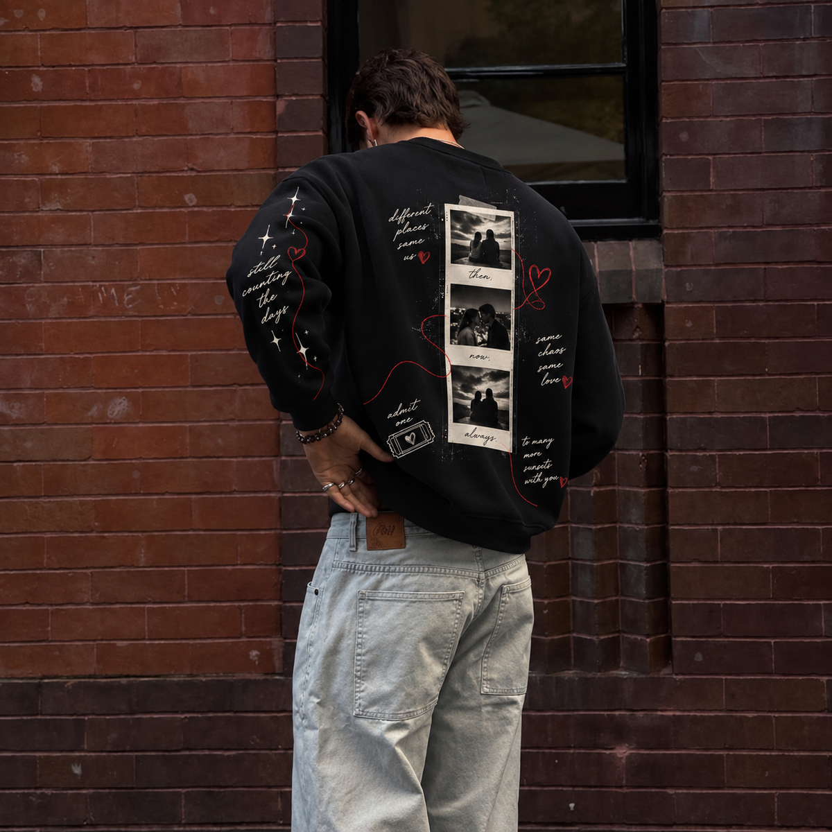 “Always Yours” Graphic Sweatshirt