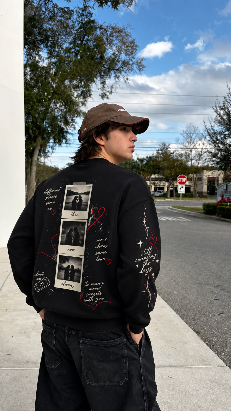 “Always Yours” Graphic Sweatshirt