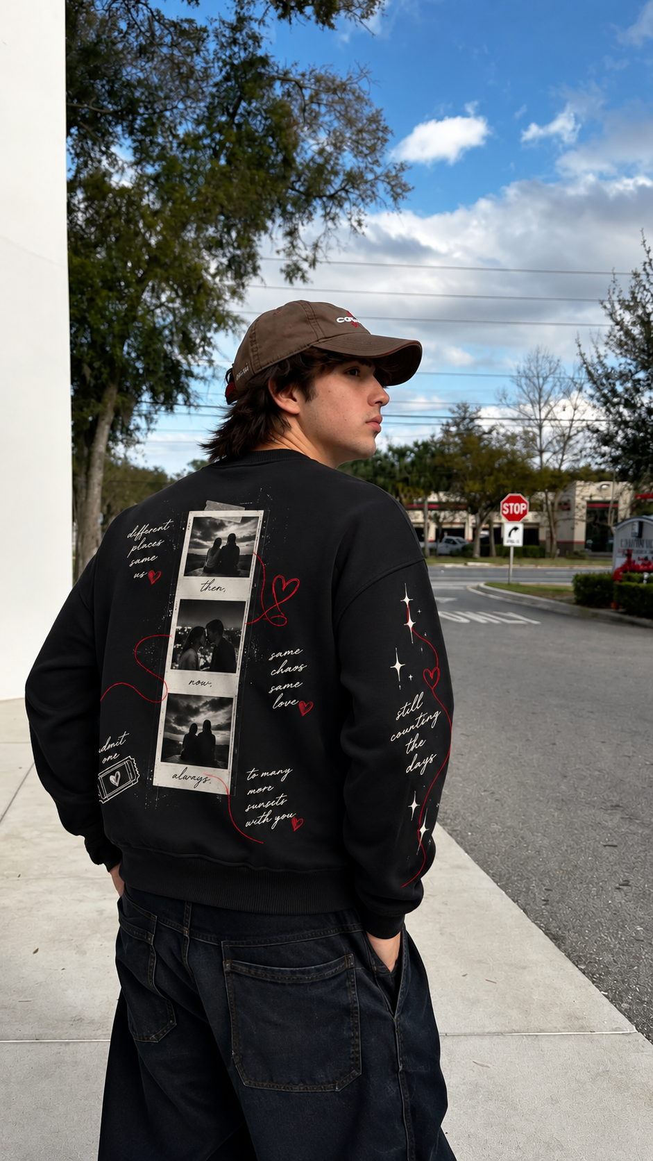 “Always Yours” Graphic Sweatshirt