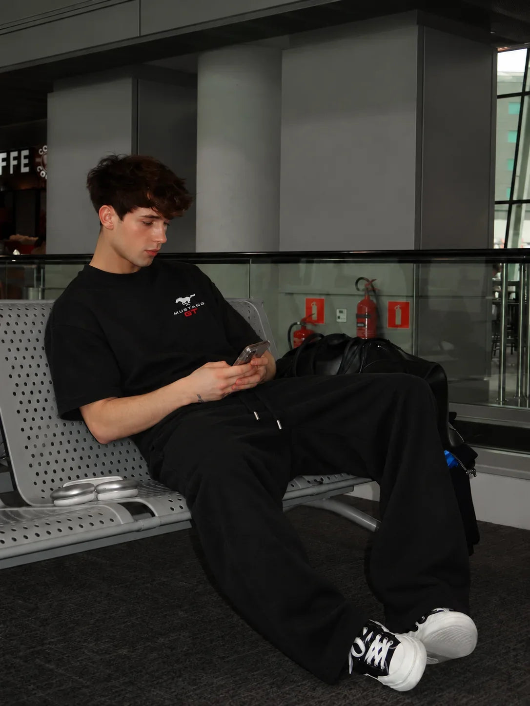 Maserati Black Trident Co-Ord Set