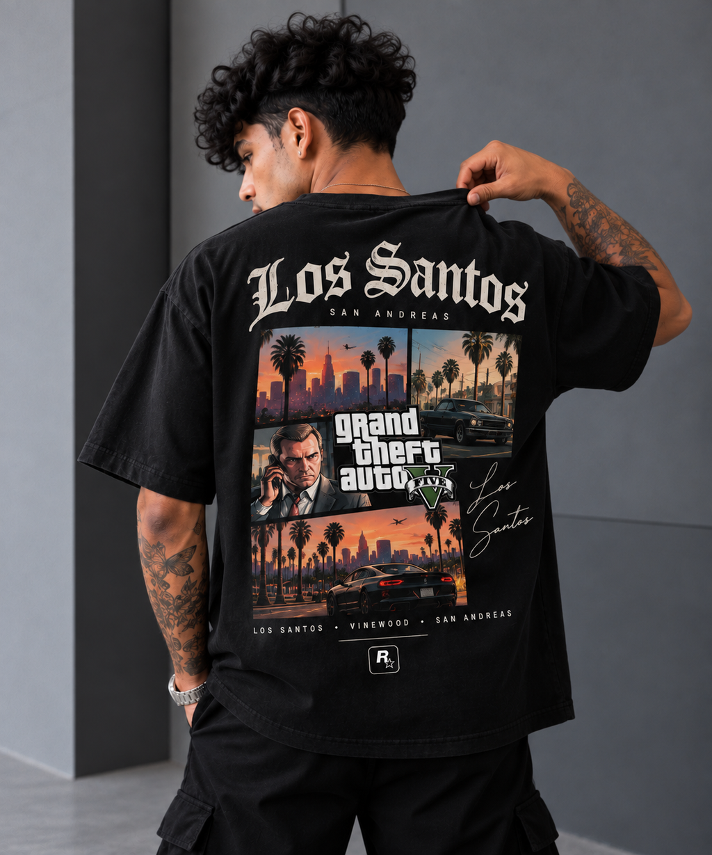 Los Santos Street Legacy Oversized T-Shirt