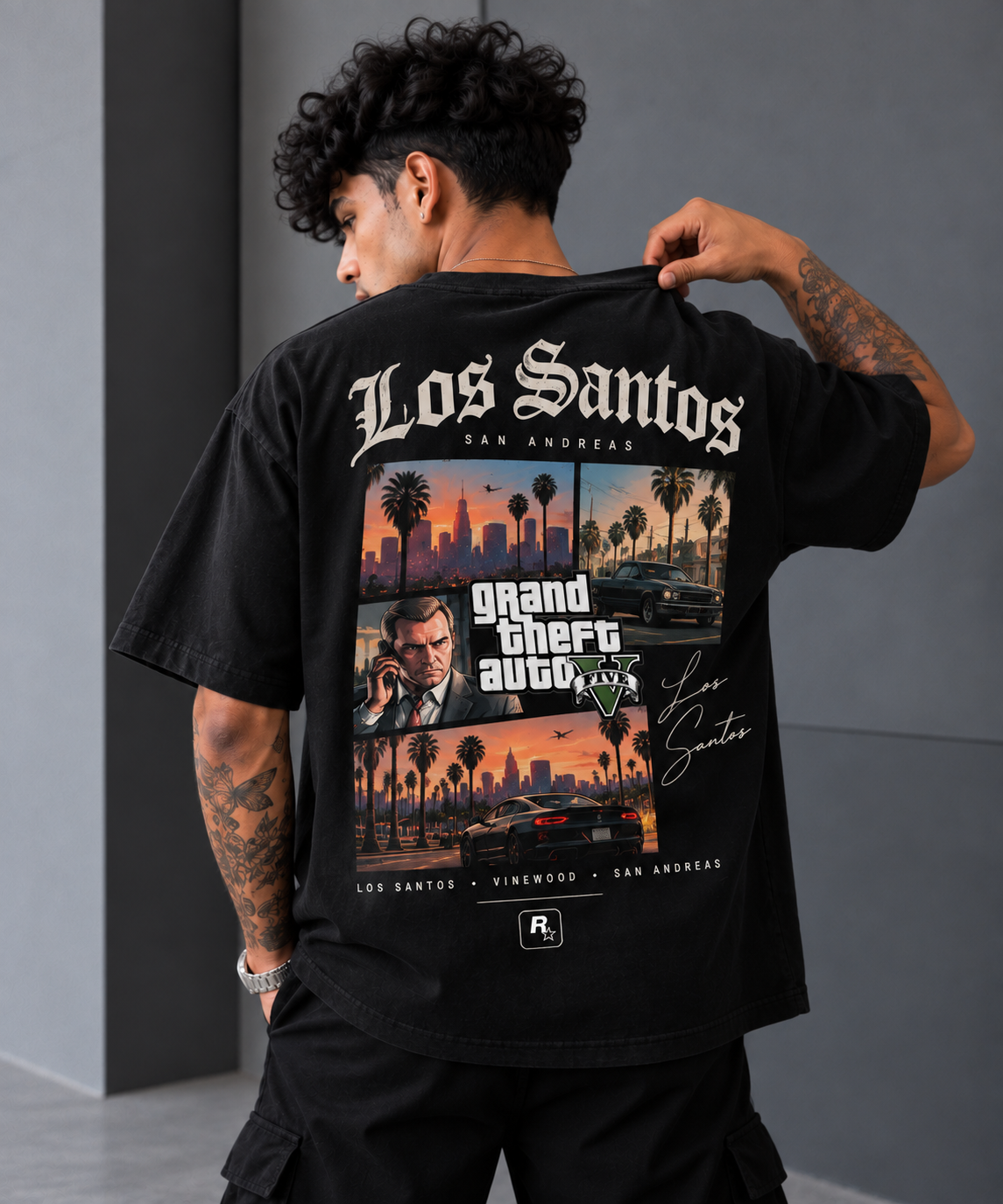 Los Santos Street Legacy Oversized T-Shirt