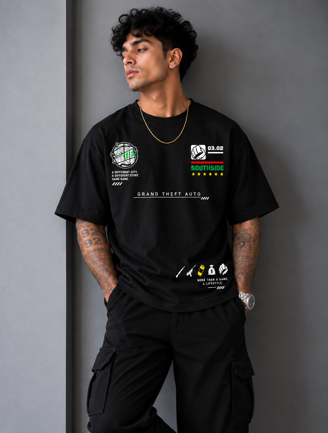 Southside Game Changer Oversized T-Shirt